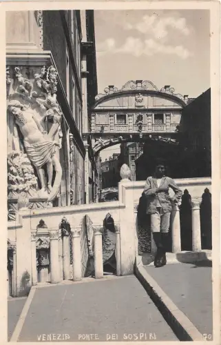 B74765 Venezia ponte dei sospiri italien
