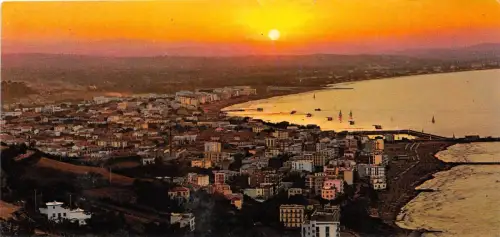 B84293 riviera adriatica tramonto 3x7cm italy