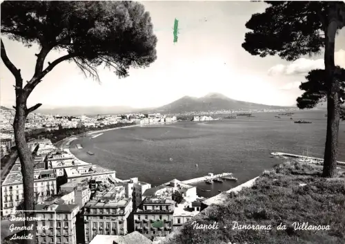 B43401 Napoli Panorama da Villanova Italien