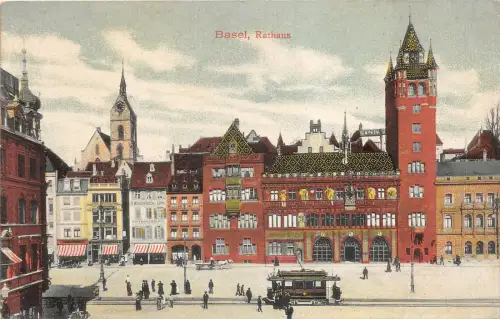 Lot105 Schweiz Basel Rathaus Basler Tram