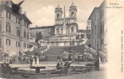 B94505 roma piazza di spagna italy