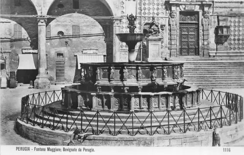 BR40723 Perugia Fontana maggiore Italien