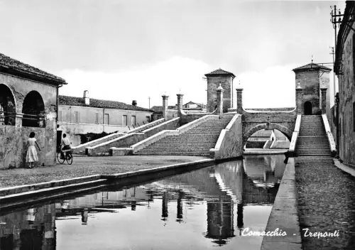 BG3090 comacchio treponti CPSM 15x9,5cm italy