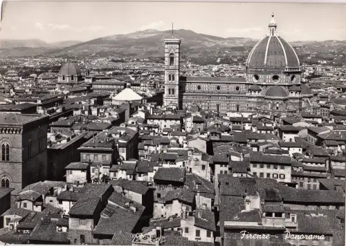 BF12876 Firenze Panorama Italien Vorder-/Rückbild