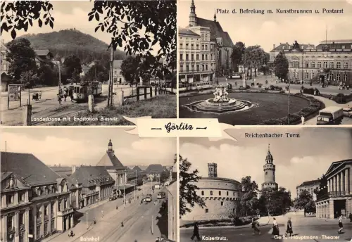 BG21704 Wagen Voiture Straßenbahn Gruss aus Gorlitz Germany CPSM 14,5x9cm