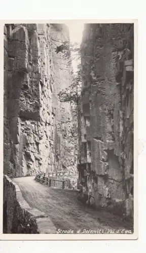 BF16725 strada a dolomiti val d ega italy front/back image