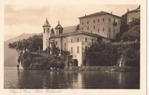 BF17019 punta balbianello lago di como italy front/back image