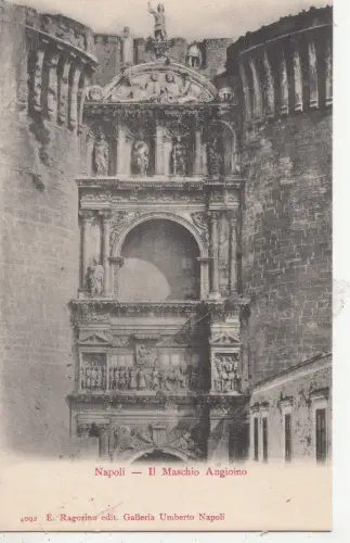 BF19150 napoli il maschio angioino italy front/back image