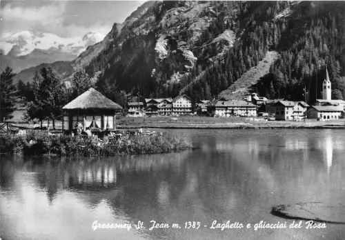 Lot118 gressoney st jean petit lac et les glaciers du m rose echtfoto italien