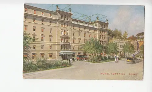 B79349 Hotel Imperial Rom Italien Vorder-/Rückbild