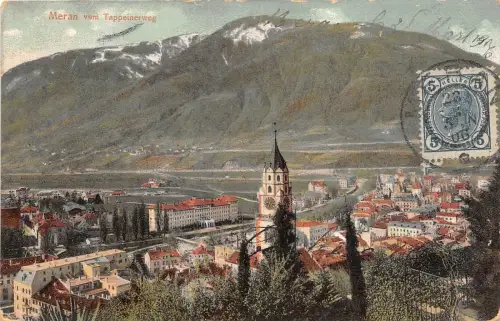 B92754 meran vom tappeinerweg italien meran