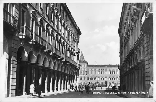 BR53565 Torino via roma nuova e palazzo reale Italien