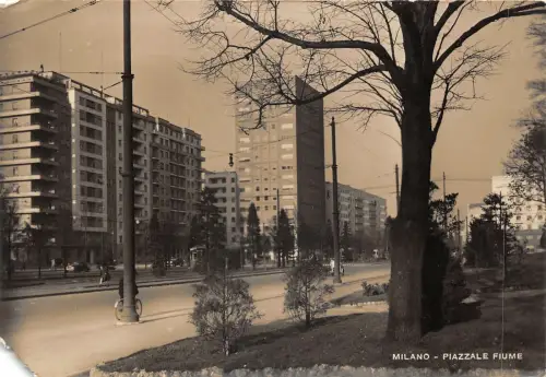 Lot196 Quadrat Fluss Milano Mailand Italien Echtfoto Eckschnitt