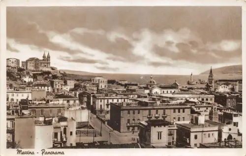 uk42548 messina panorama italy