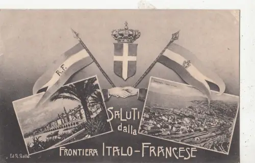 B82686 frontiera italo francaise italy front/back scan
