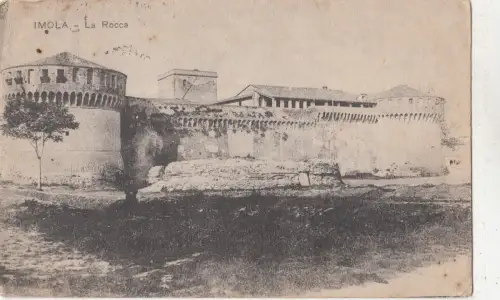 B82564 imola la rocca italy front/back scan