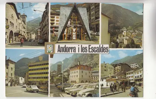 BF29803 les escaldes car valls dandorra front/back image