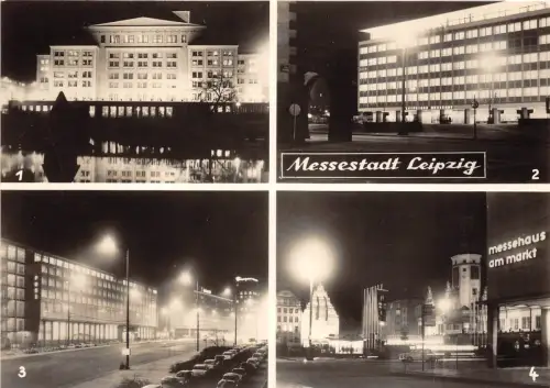 BG16059 Leipzig Auto Voiture Multi Views Germany CPSM 14,5x9cm