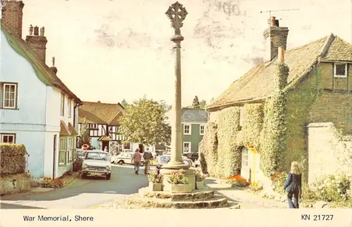 BR80834 War Memorial Sheere Car Voiture UK