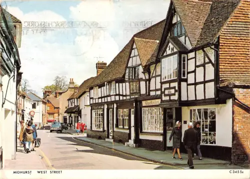 BR87761 Midhurst West Street Car Voiture UK
