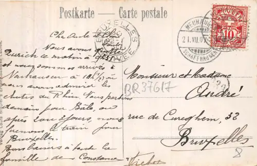 BR37617 Rheinfall Schweiz