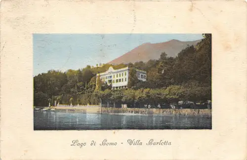 uk42495 lago di como villa carlotta italy