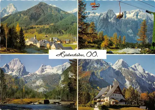 B68084 Austria Wurer Alm Multiviews Telepherique