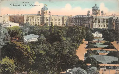 bg24355 volksgarten mit hofmuseen wien austria PCA