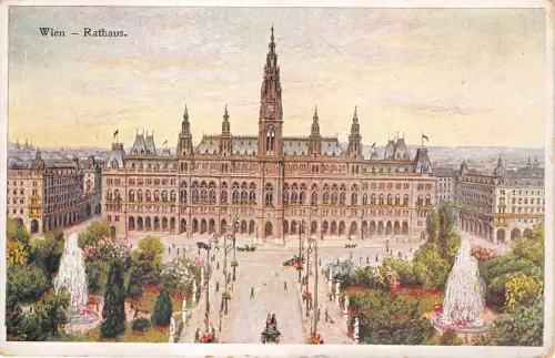 BG25752 wien rathaus austria