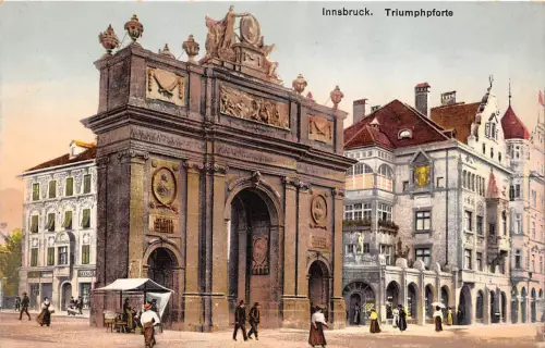 bg24452 innsbruck triumphpforte austria PCA