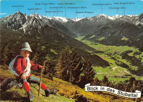 BT3227 Das Stubaital tirol Austria