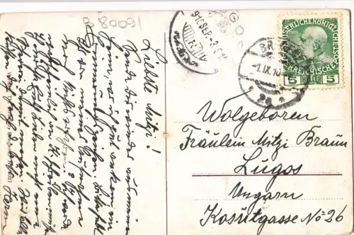 B80091 Bregenz Schiff Bateuax Österreich Vorder-/Rückbild