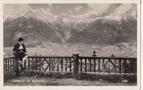 BF17236 Innsbruck mit Nordkette Österreich Vorder-/Rückbild