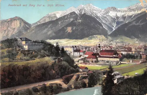 B41167 Innsbruck mit Berg Isel Österreich