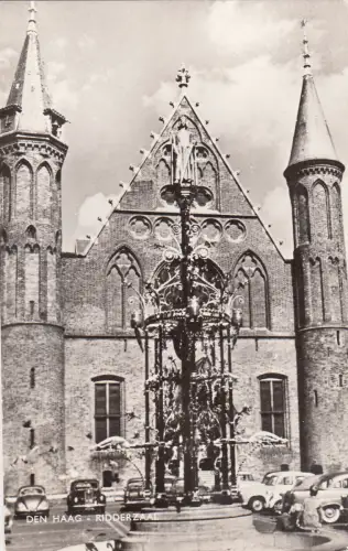 BF17494 den Haag Ridderzaal Auto Möbel Niederlande Front/Back Bild