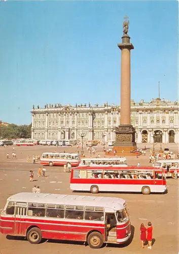 BF39684 Bus Leningrad Palast Platz Russland Auto Möbel Oldtimer