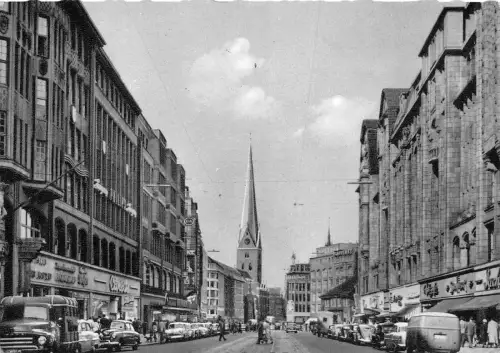 BG29301 Auto Voiture Hamburg Monckebergstrasse Germany CPSM 14,5x10cm