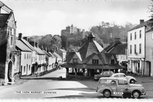 BR99717 the yarn market dunster car voiture real photo uk