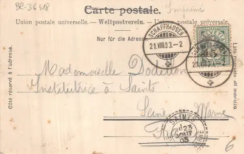 BR36418 Rheinfall Schweiz