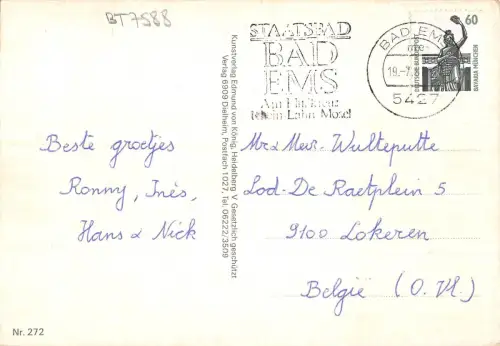 BT7588 Rüdesheim am Rhein Auto Voiture Germany