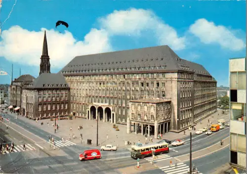 BT11280 Bochum Rathaus Bus Autobus Car Voiture Germany