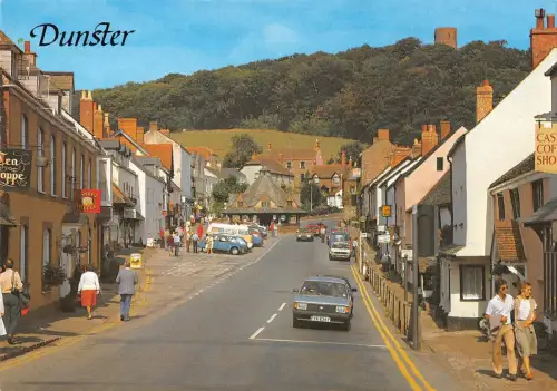 BR75443 Dunster Car Voiture High Street UK