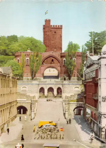 BT3039 Terrassen med Karnan car voiture Halsingborg Sweden