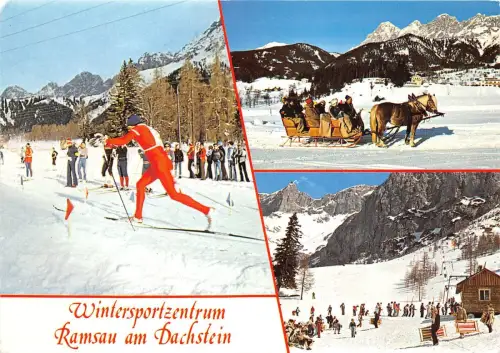 BG11565 Wintersportzentrum Typen Pferdeski Ramsau am Dachstein Österreich