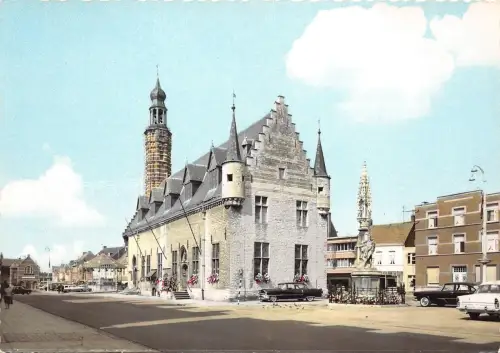 BG7038 Herentals Grote Markt Automöbel Belgien CPSM 15x10,5cm