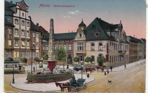BF16979 mainz neubrunnenplatz Straßenbahn Deutschland Vorder-/Rückbild