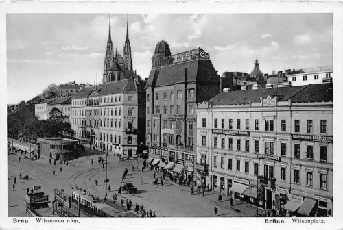 BT2624 wilsonovo nam tramway tram brno brunn czech republic