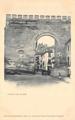 uk42807 puerta de elvira spain granada