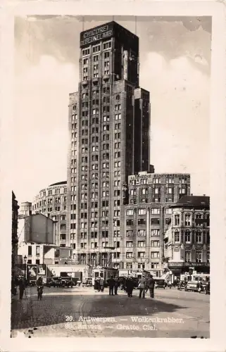 BR47403 Antwerpen anvers gratte olel Straßenbahn Belgien