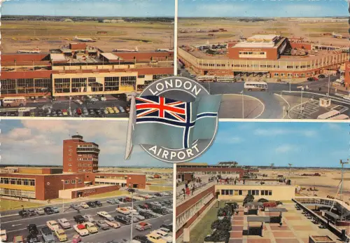 BR88506 London Flughafen Flughafen Flughafen UK Auto Möbel Flugzeug Avion